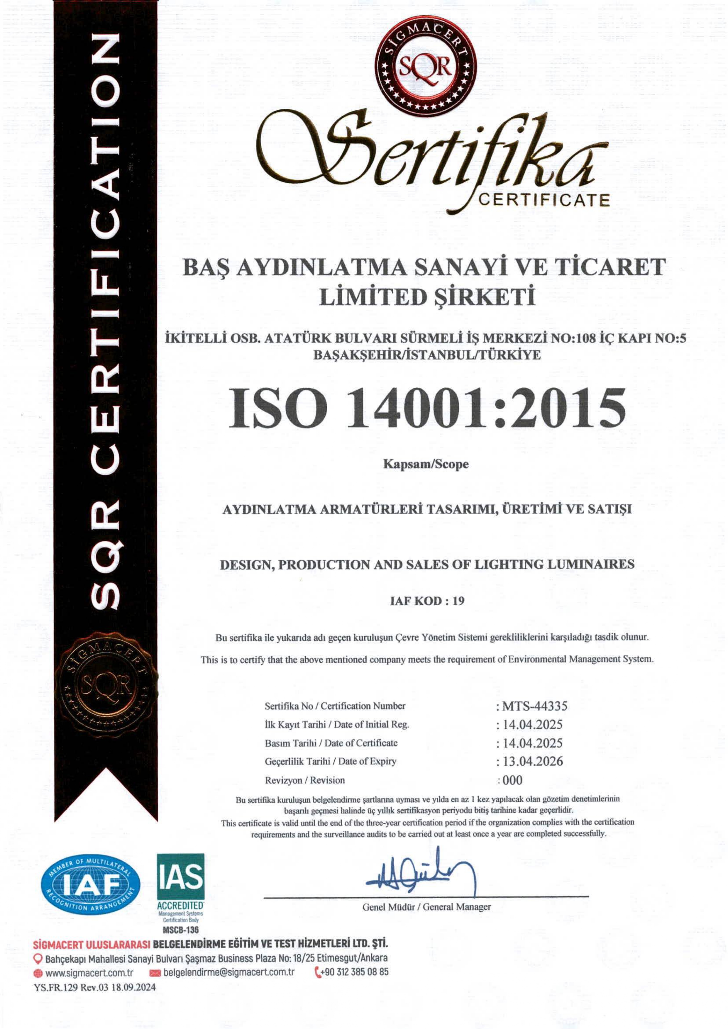 ISO 14001